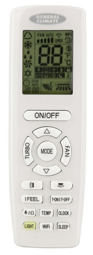 Кондиционер General Climate GC-MR18HR32 / GU-MR18H32 inverter MARS II